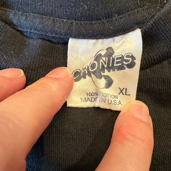 Vintage 1999 Kiss Festival T Shirt Adult XL Black Cotton Short Sleeve Made USA - Picture 8 of 9